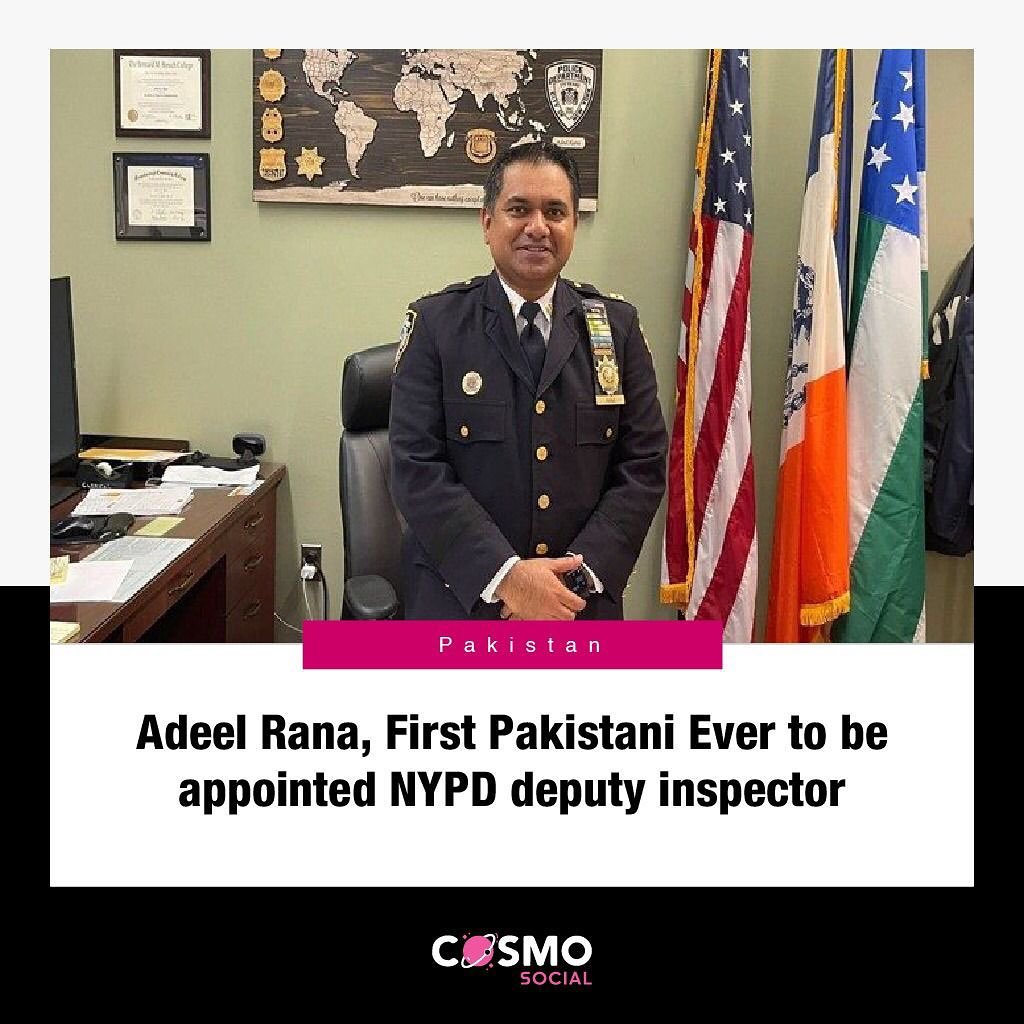 “Adeel Rana, First Pakistani Ever... - Cosmo Social Magazine | Facebook