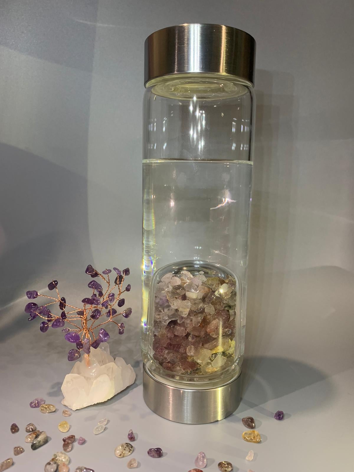 寶石能量水樽 - 五行 ***天然 健康水 還原近似大自然水結構... - Crystal Soul 水晶。魂