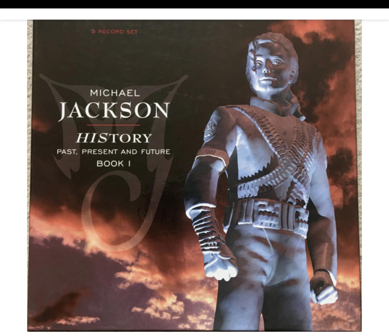 Where to find Michael Jackson History Book I 3lp with booklet?