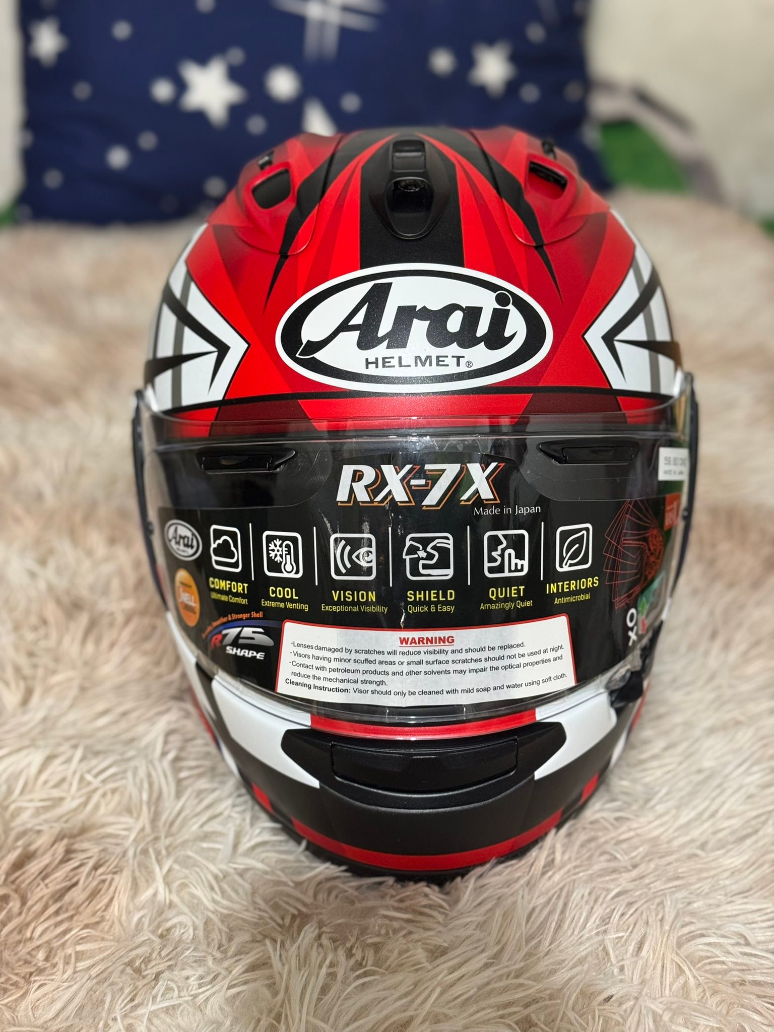 FOR SALE OR SWAP 29,000 only Arai RX7x Takumi Pristine condition 