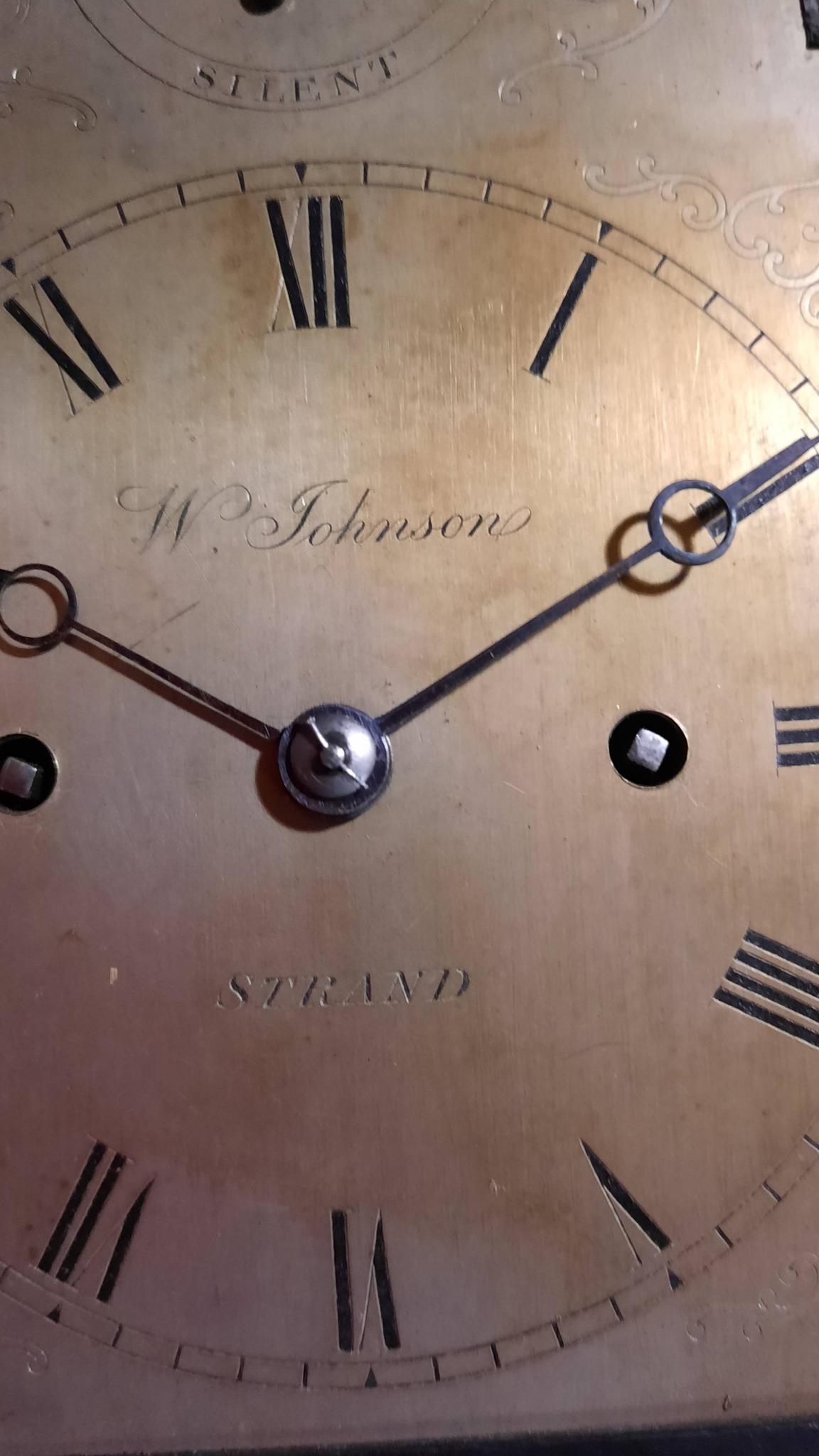 What is a W.F. Evan's Birmingham clock?