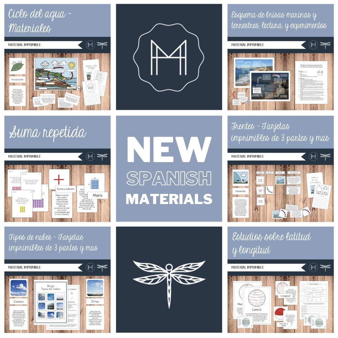 NEW SPANISH MATERIALS ARE... - The Modern Montessori Guide
