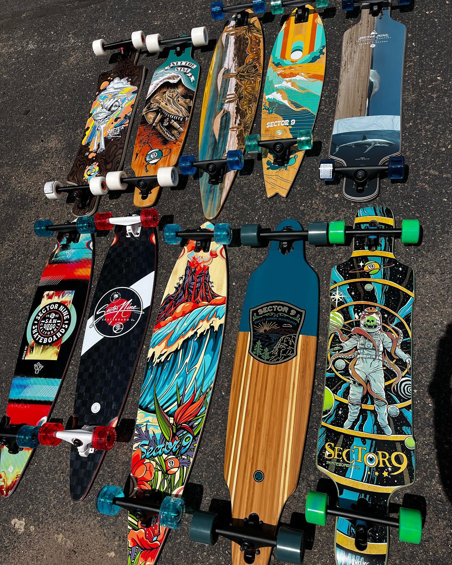 The Minimalist Wave Collection @sector9 - #thelongboardstore