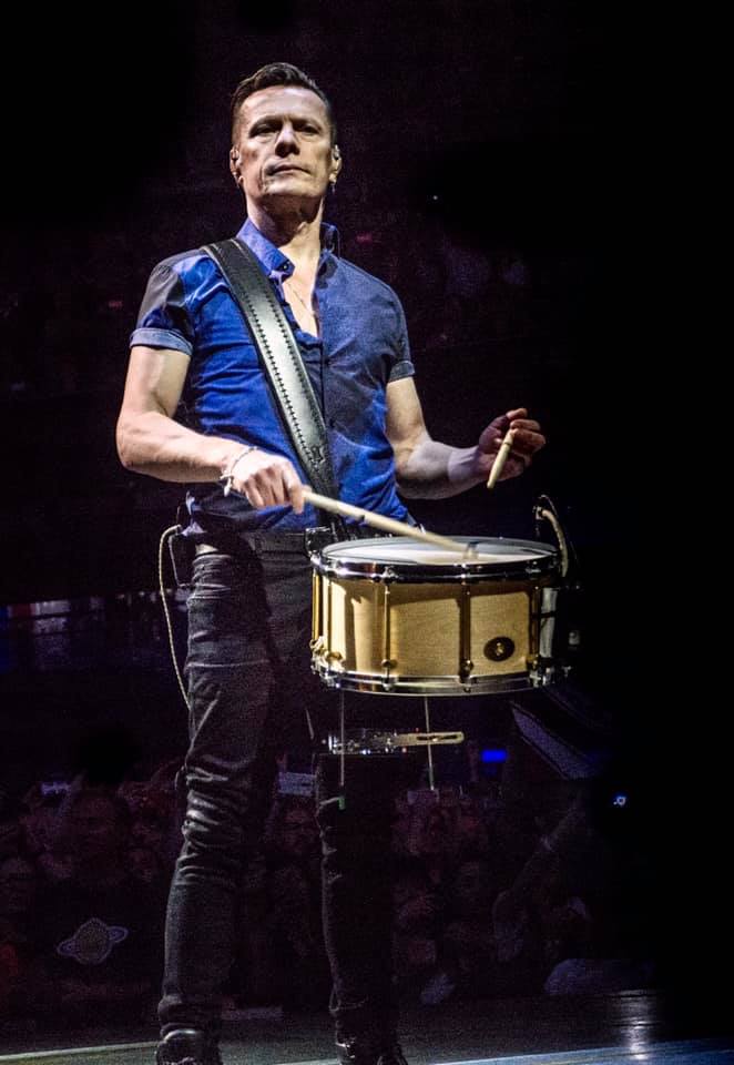 Happy Birthday Larry Mullen Jr. Drums for U2. I took this picture