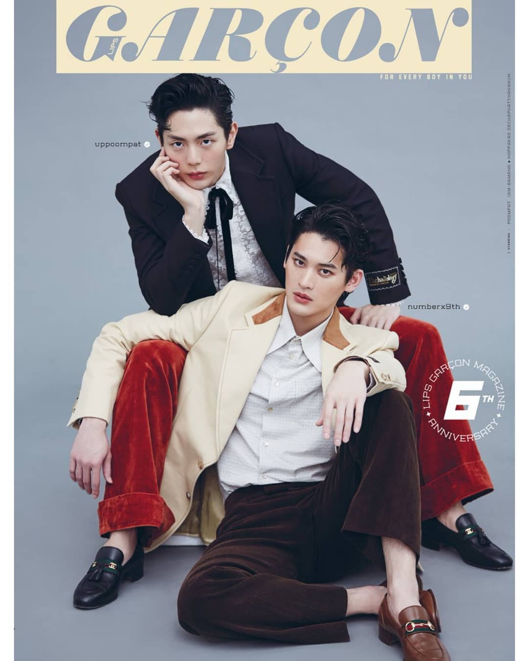 MAGAZINEDEE - LIPS GARÇON ฉบับที่ 57 // อัพ-ภูมิพัฒน์... | Facebook