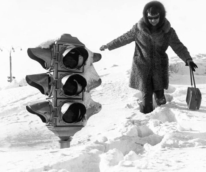 Soviet Visuals - Soviet winter, Chelyabinsk region, 1950s