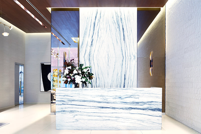 Stone Source - This luxurious corporate lobby designed by... | Facebook