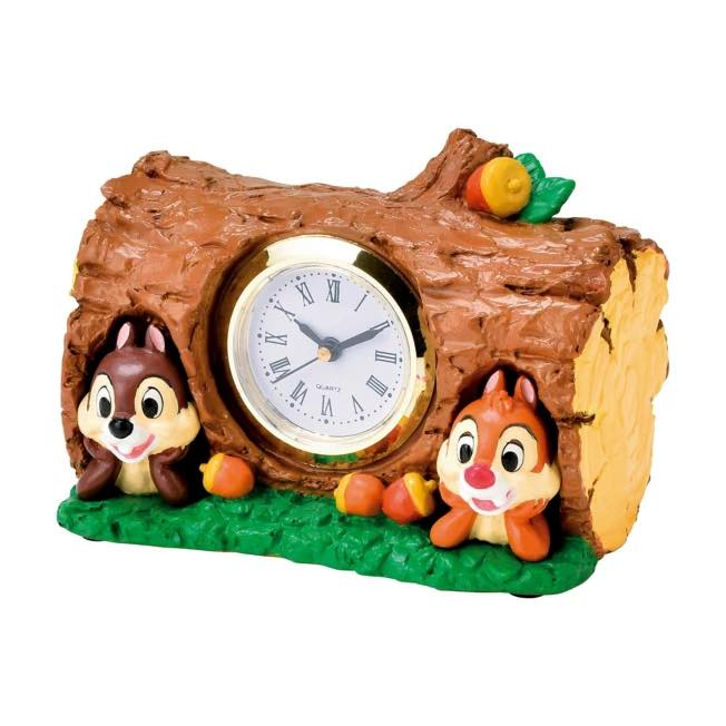 🪵 Seto Craft Disney Chip & Dale Table Clock Figurine. 🪵 Size