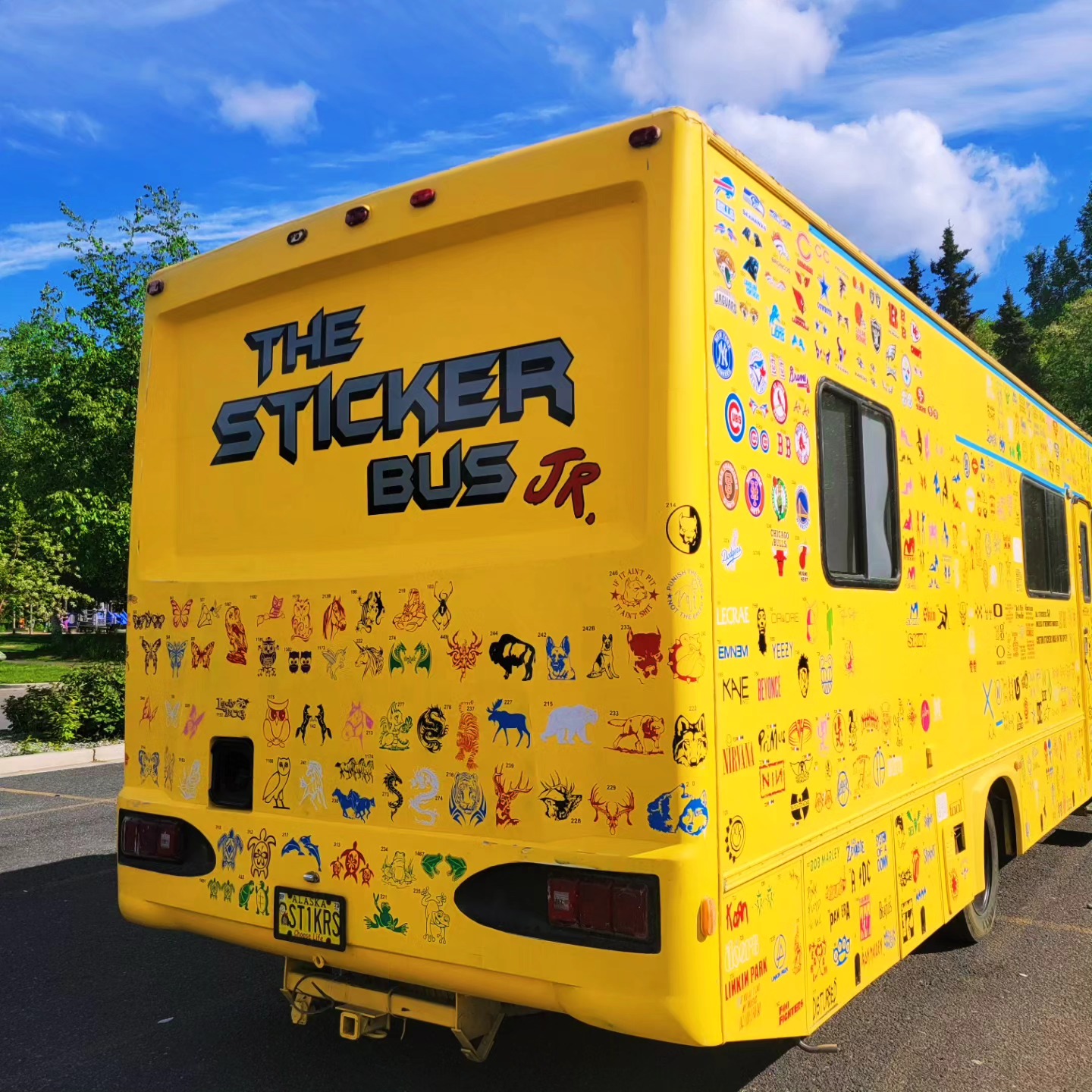 The Sticker Bus Jr | Anchorage AK