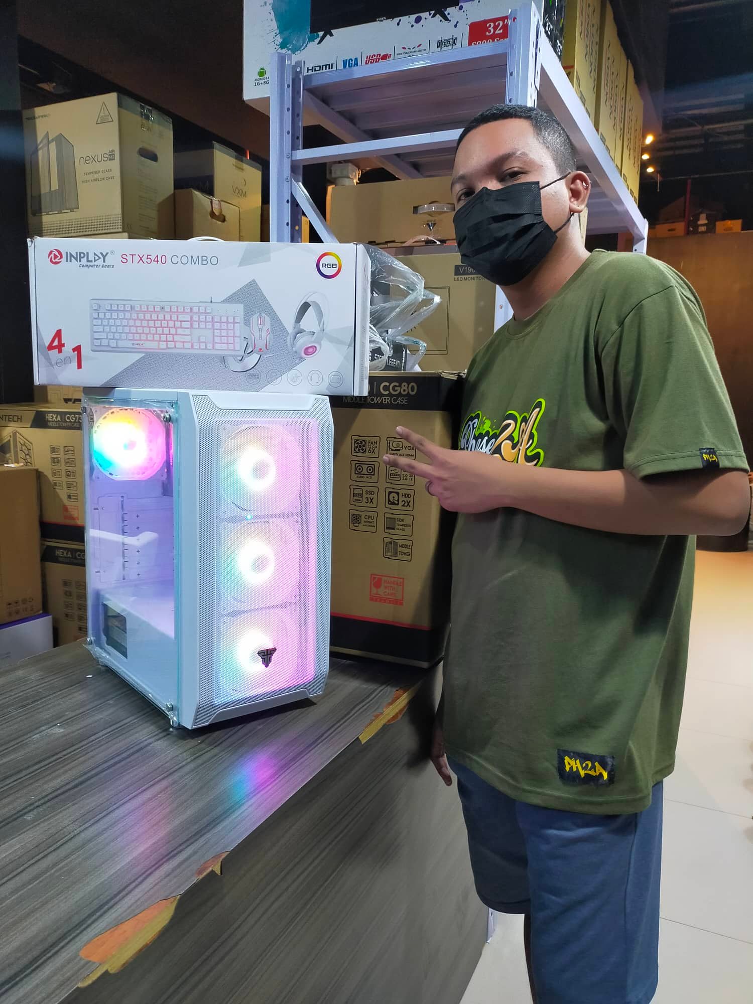 PC Bulacan Baliwag Computer Store - ANGAS NG UNIT TOL! FANTECH CASING ...