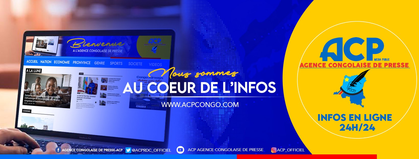 Agence congolaise de presse - ACP - Home