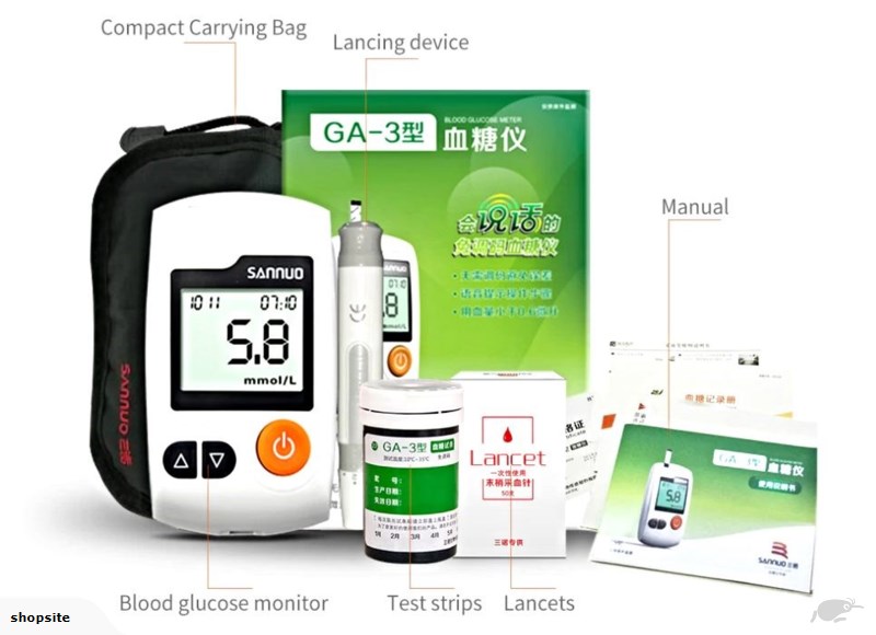 Diabetic patch & Glucose Meter