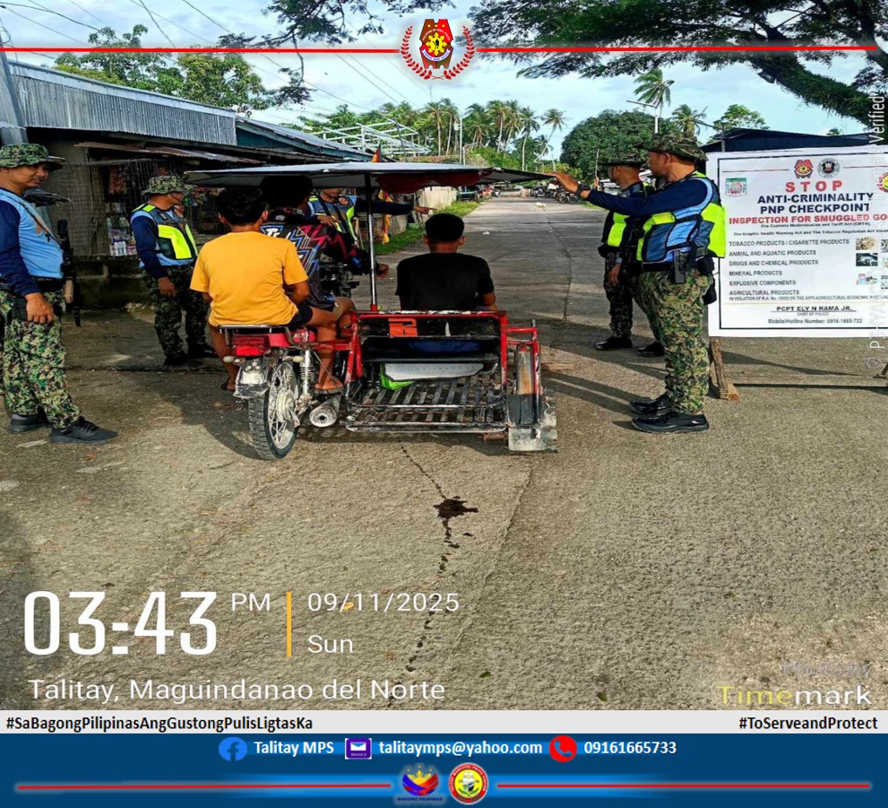 Talitay Mps - 𝐀𝐍𝐓𝐥-𝐂𝐑𝐈𝐌𝐈𝐍𝐀𝐋𝐈𝐓𝐘 𝐂𝐇𝐄𝐂𝐊𝐏𝐎𝐈𝐍𝐓 LOOK || On... | Facebook