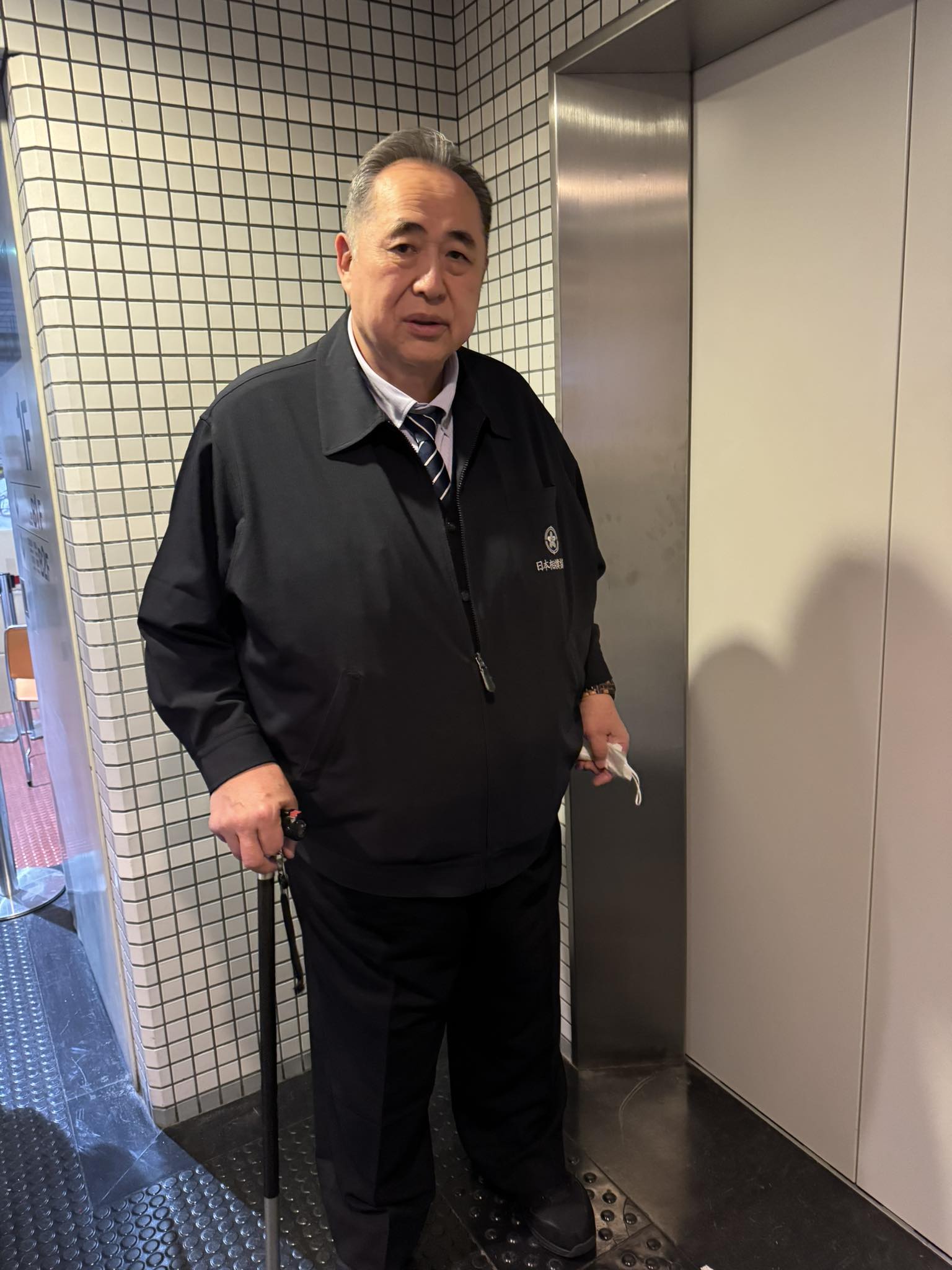 大乃国 第62代横綱・大乃国師匠 気軽に写真撮影に応えて下さいました