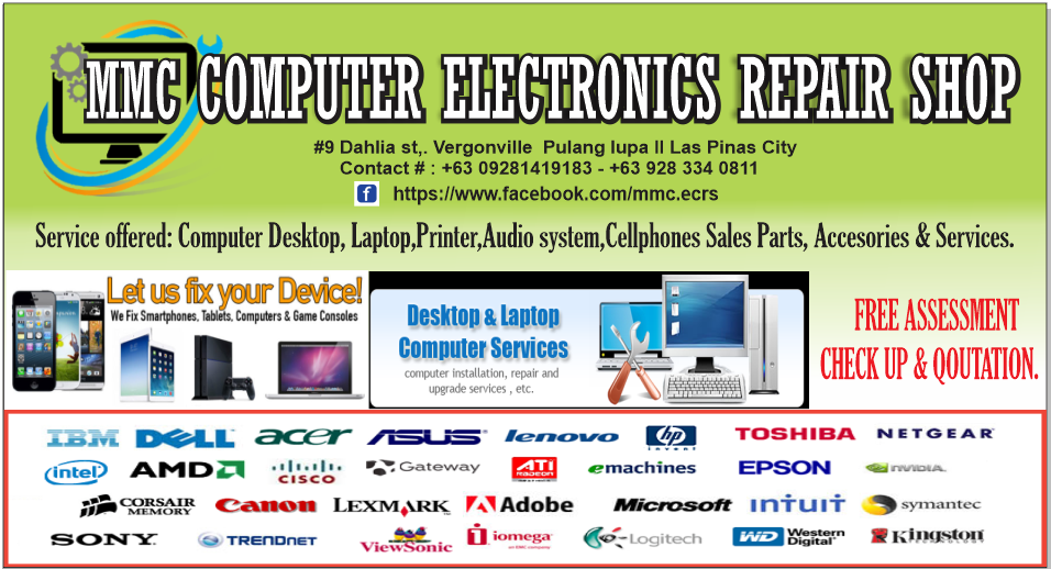 MMC Computer Electronics Repair Shop | Las Piñas