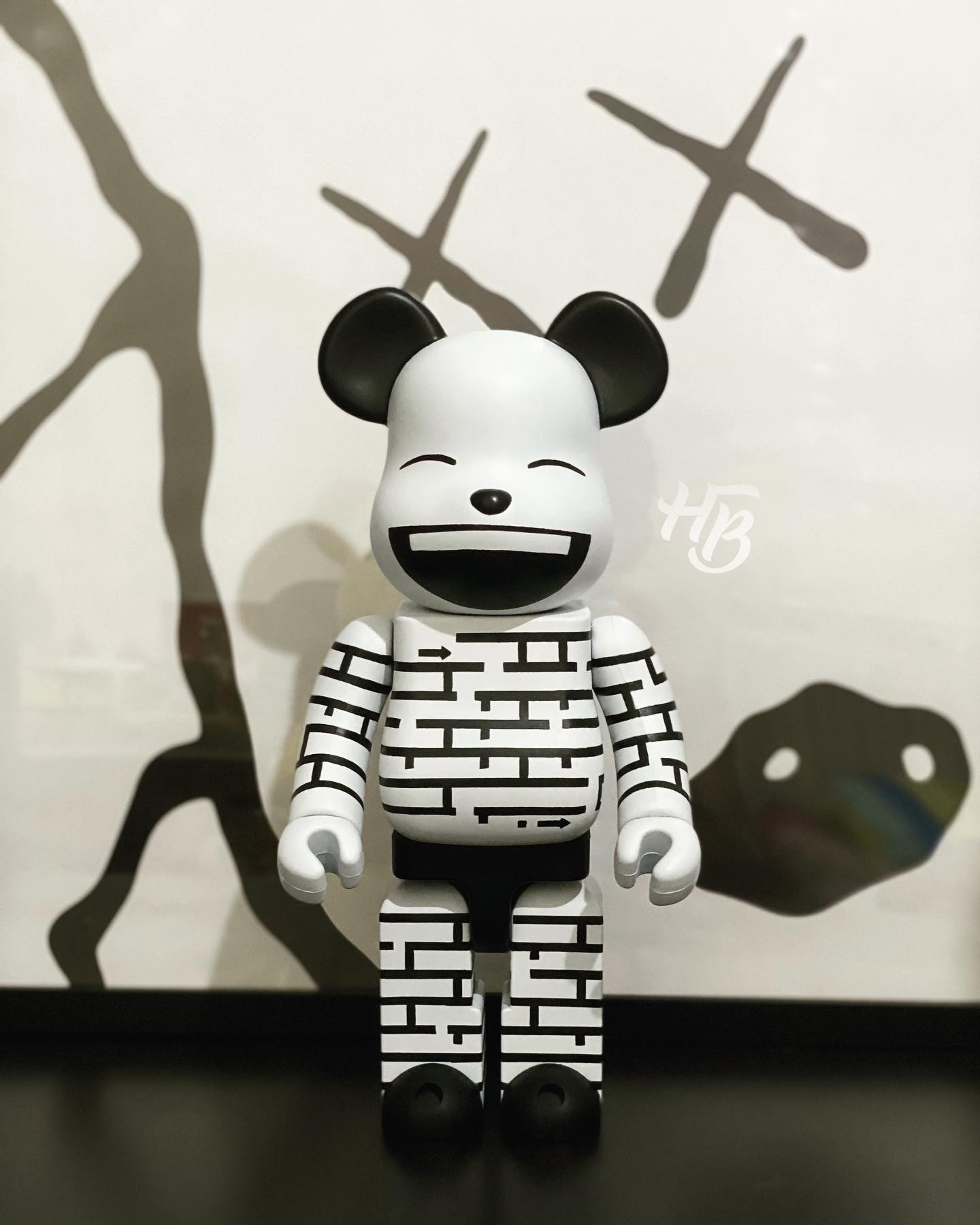 Yue Ming Jun “Qiu Tu” 400% Bearbrick... - Hypebay Singapore