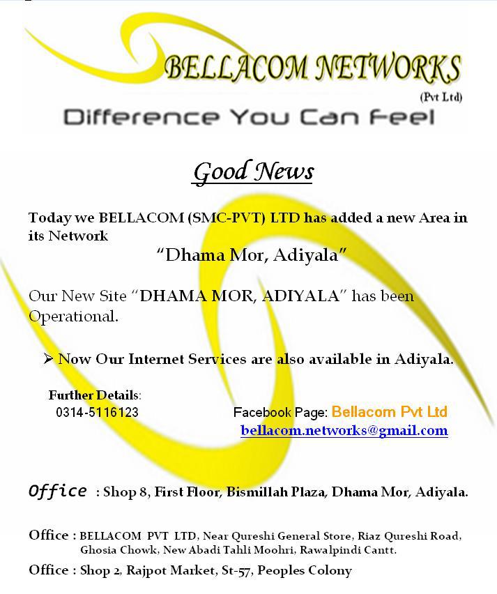 BELLACOM PVT LTD | Rawalpindi