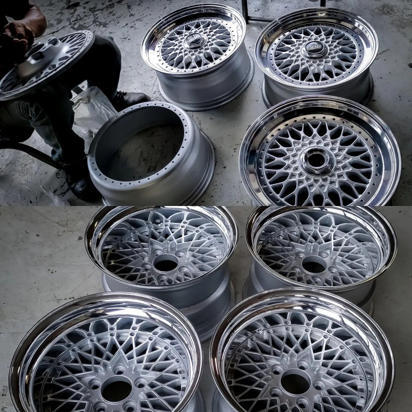 ทำสีเก็บขอบ เรียบร้อย 2 ชุด #SSR #Mash กับ #BBSrs #bbsclassic... - Race ...