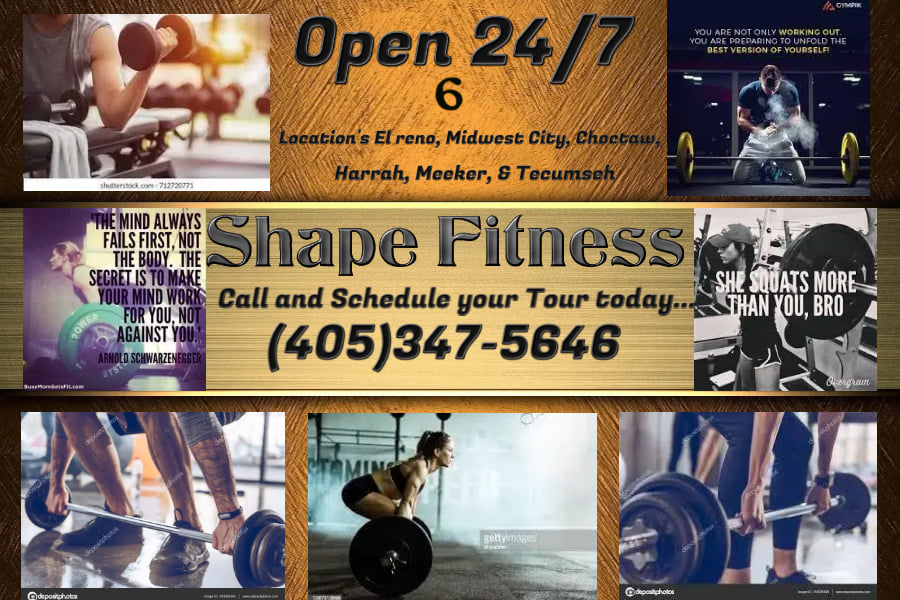 Shape Fitness Tecumseh Ok Phone Number4957462