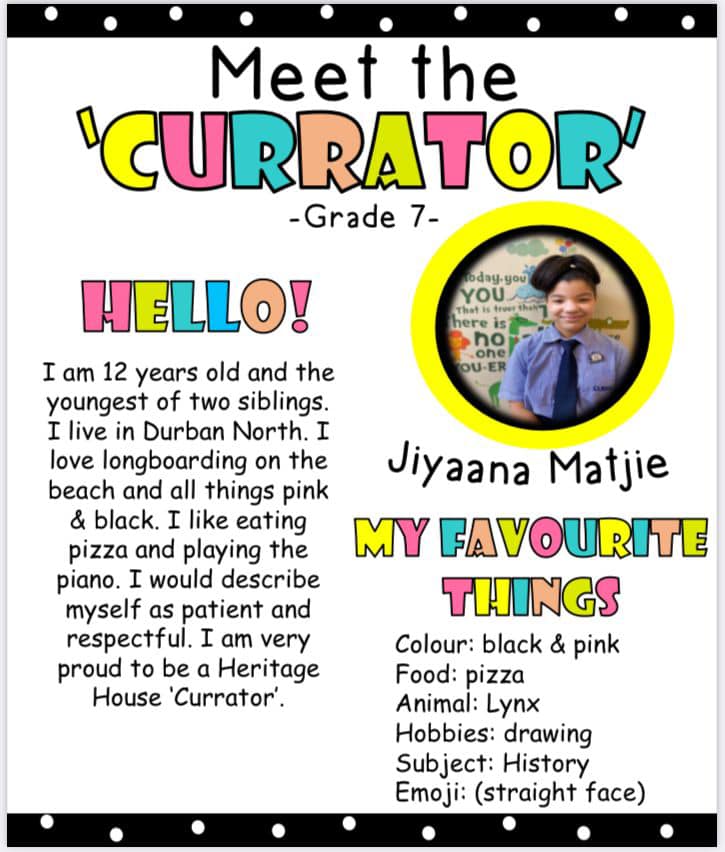 Meet some of our Grade 7 Curro... - Curro Heritage House