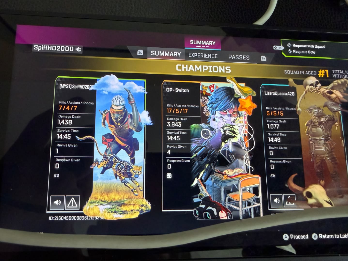 I'm switch pred but shhhhhhhh say nothing to EA