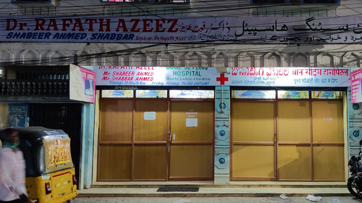 Bone Setting Hospital | Hyderabad