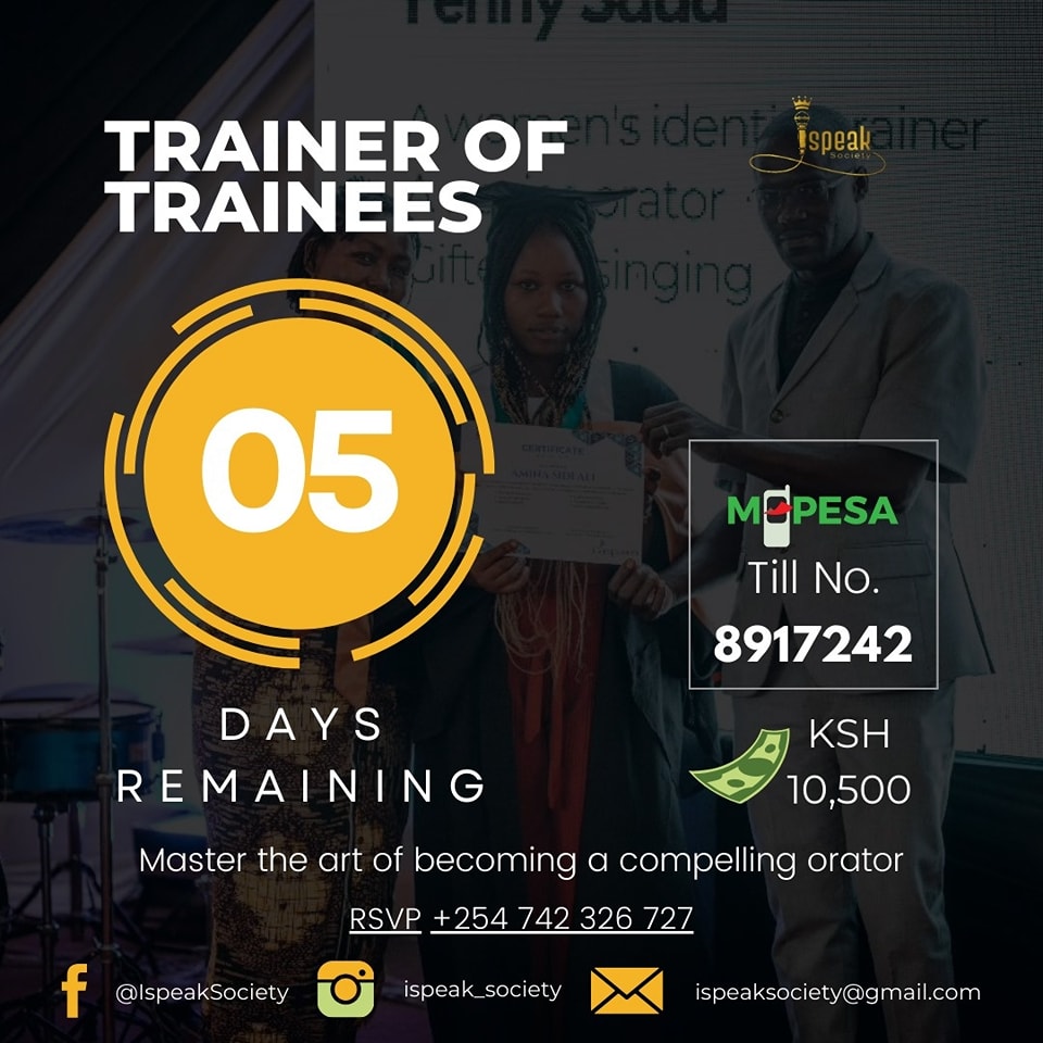 Ispeak Society - 🗣️ 5 Days to Go! Get ready to transform...