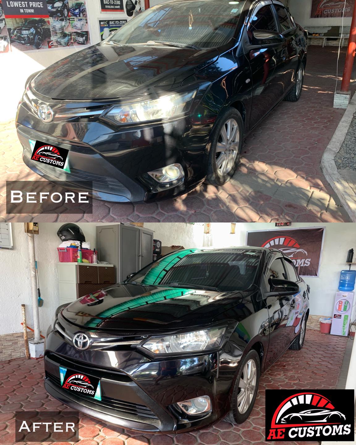 AE Customs - Toyota Vios Premium Detailing ️ Thank you...