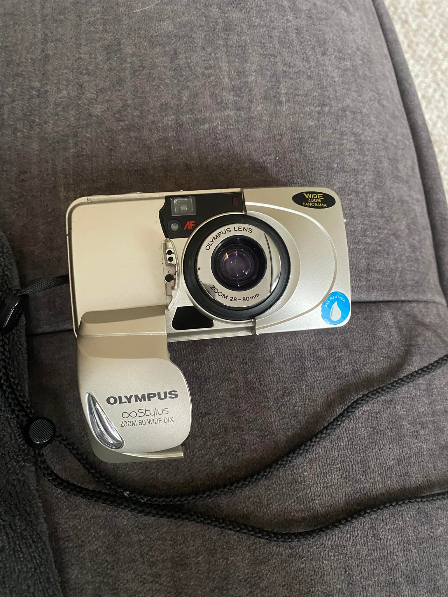 How to DIY repair Olympus Stylus Zoom 80 camera with broken power