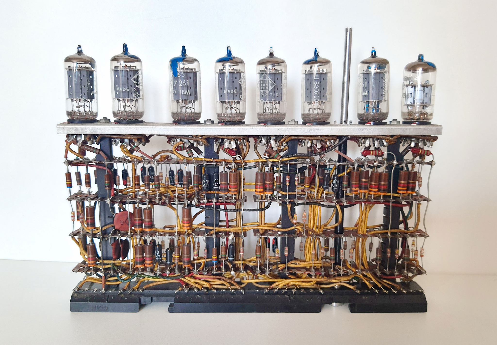 Vintage IBM 700 series logic module found in scrap