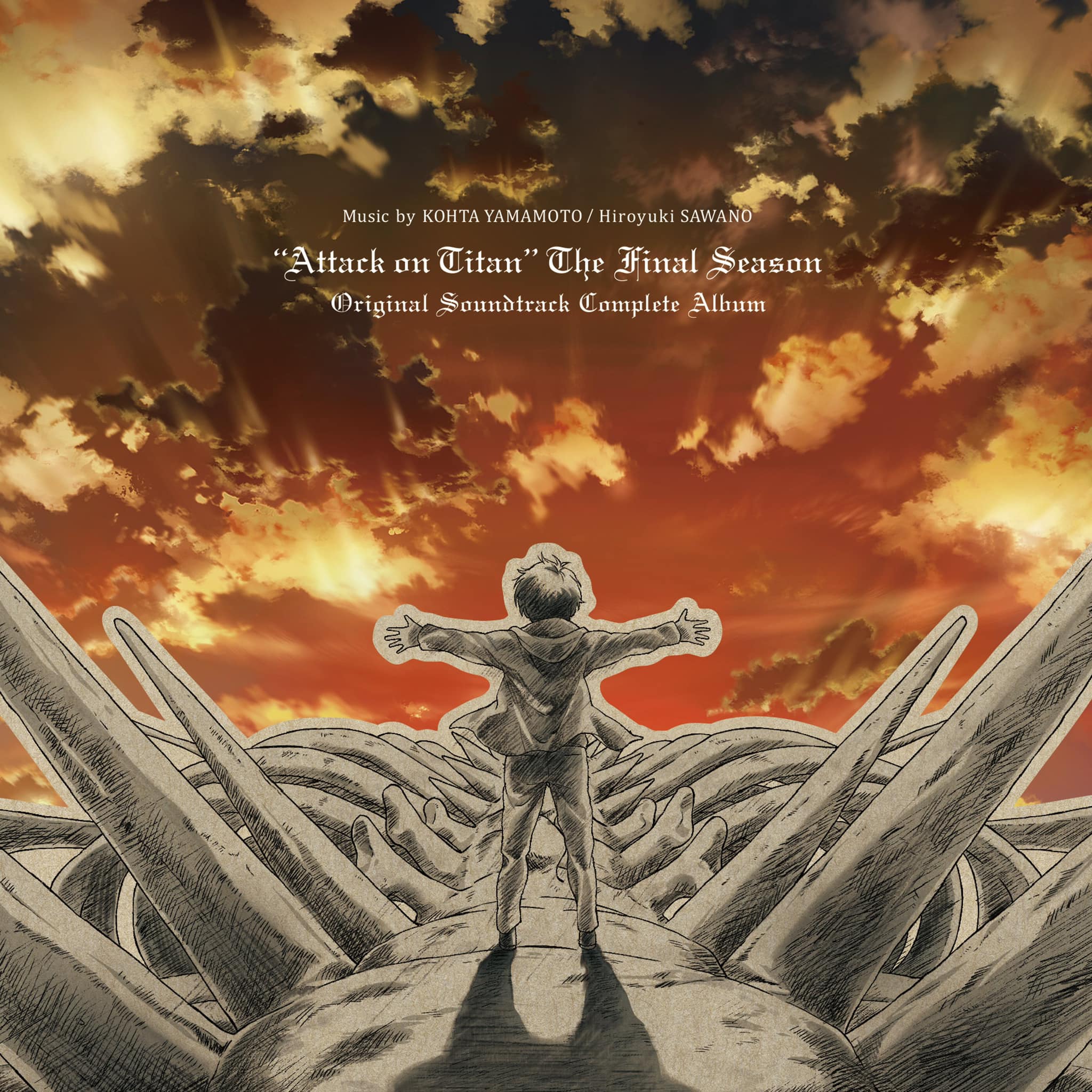 アート・デザイン・音楽 ATTACK ON TITAN THE FINAL SEASON PART1 Album Cover】 Attack on Titan The Final Season Original Soundtrack