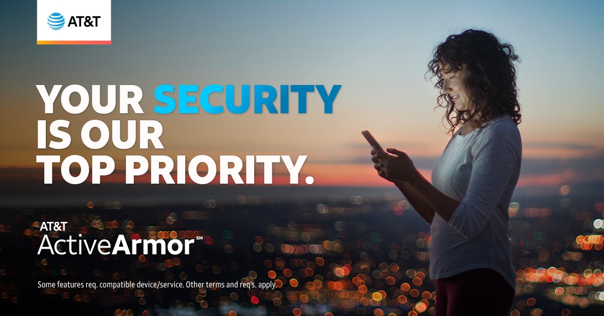 AT&T - 🔒 Your security is our priority! AT&T ActiveArmor℠ 24/7 ...