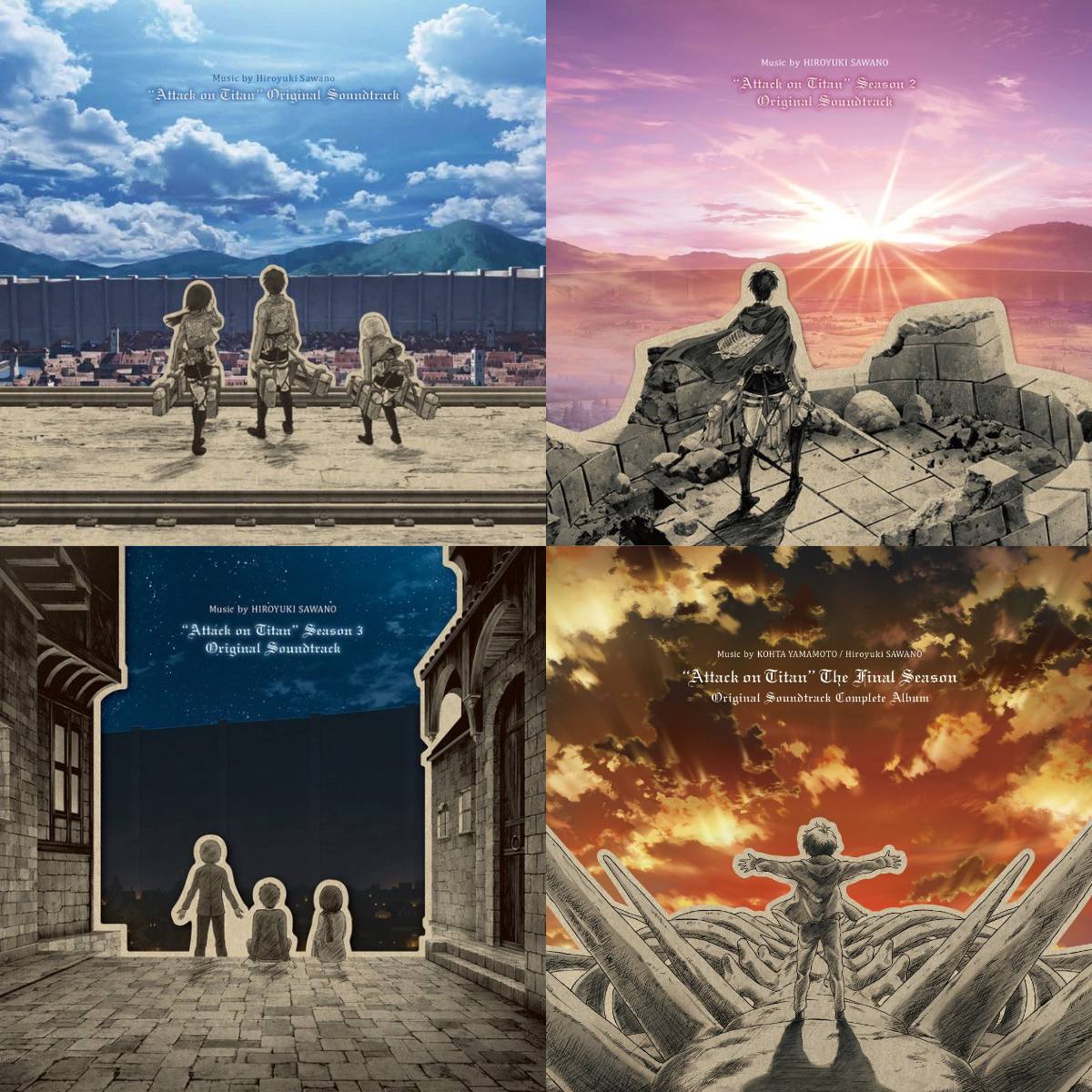 Album Cover】 Attack on Titan The Final Season Original Soundtrack