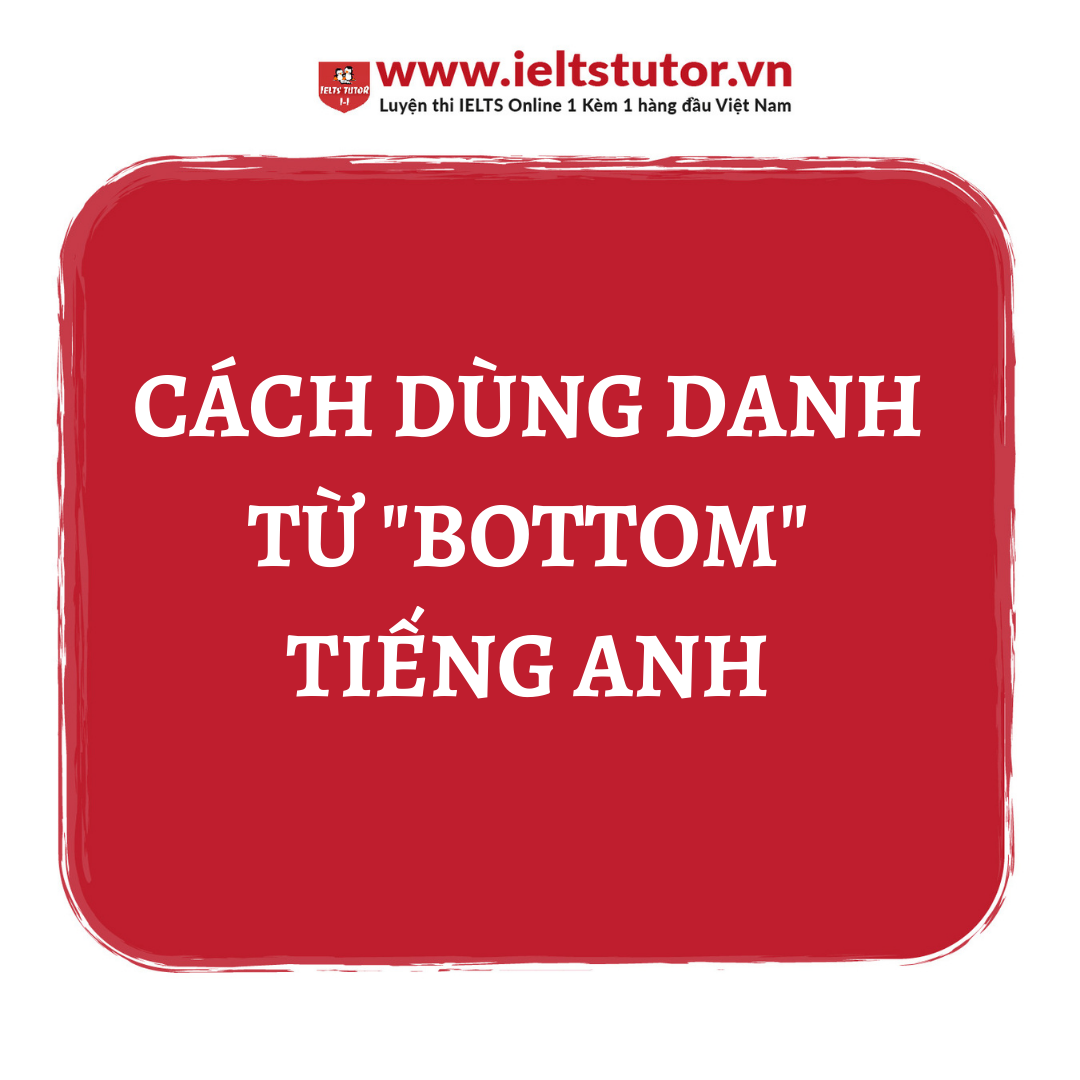 CÁCH DÙNG DANH TỪ 