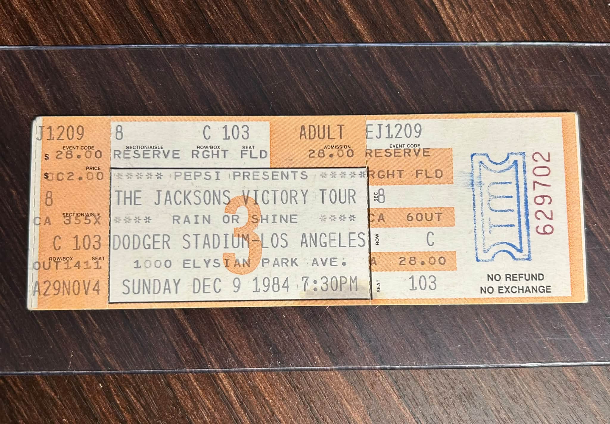 MJ fan Andy Vega recently shared his Bad Tour memorabilia