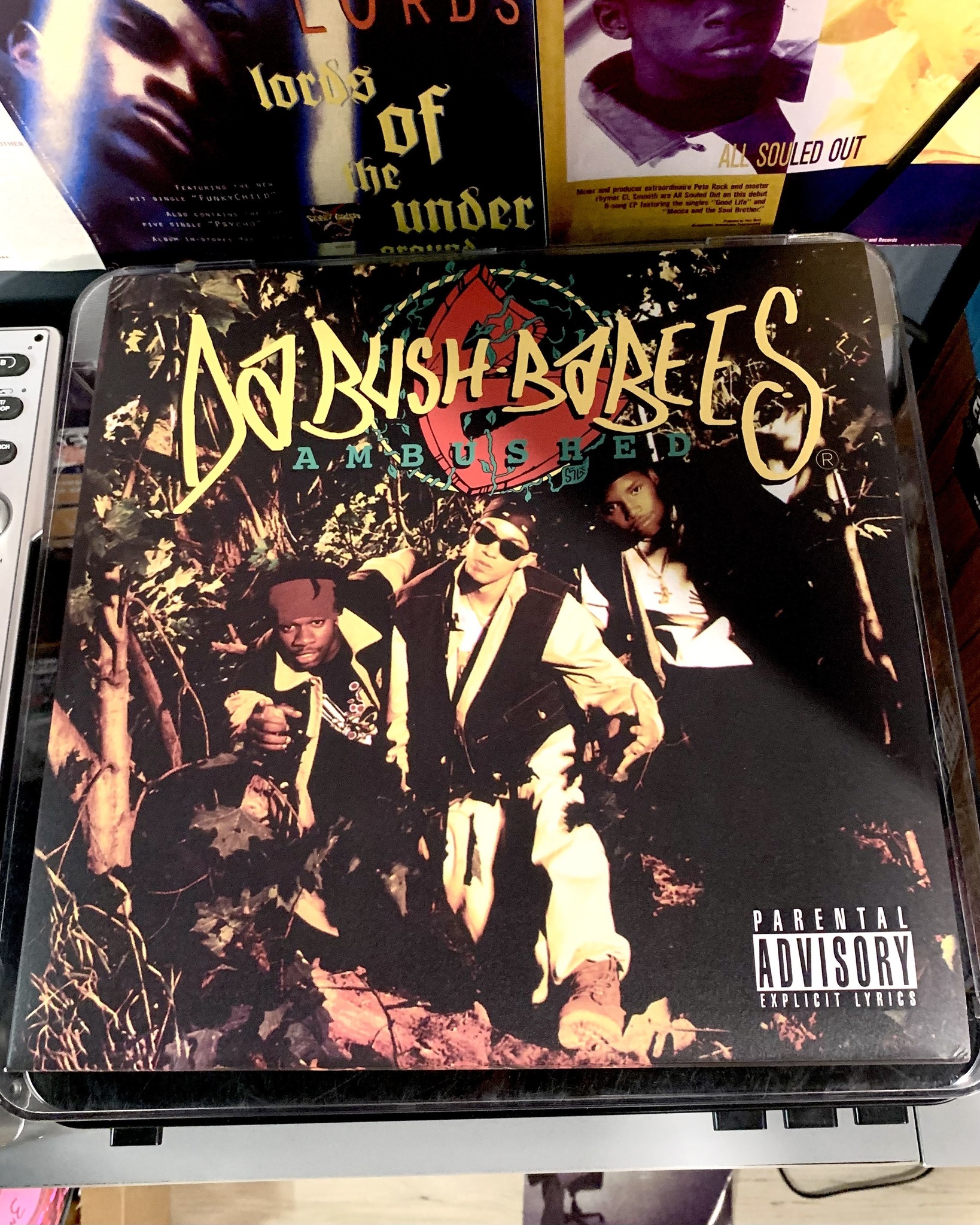 The Source's review and mic rating for Da Bush Babees album Ambushed.