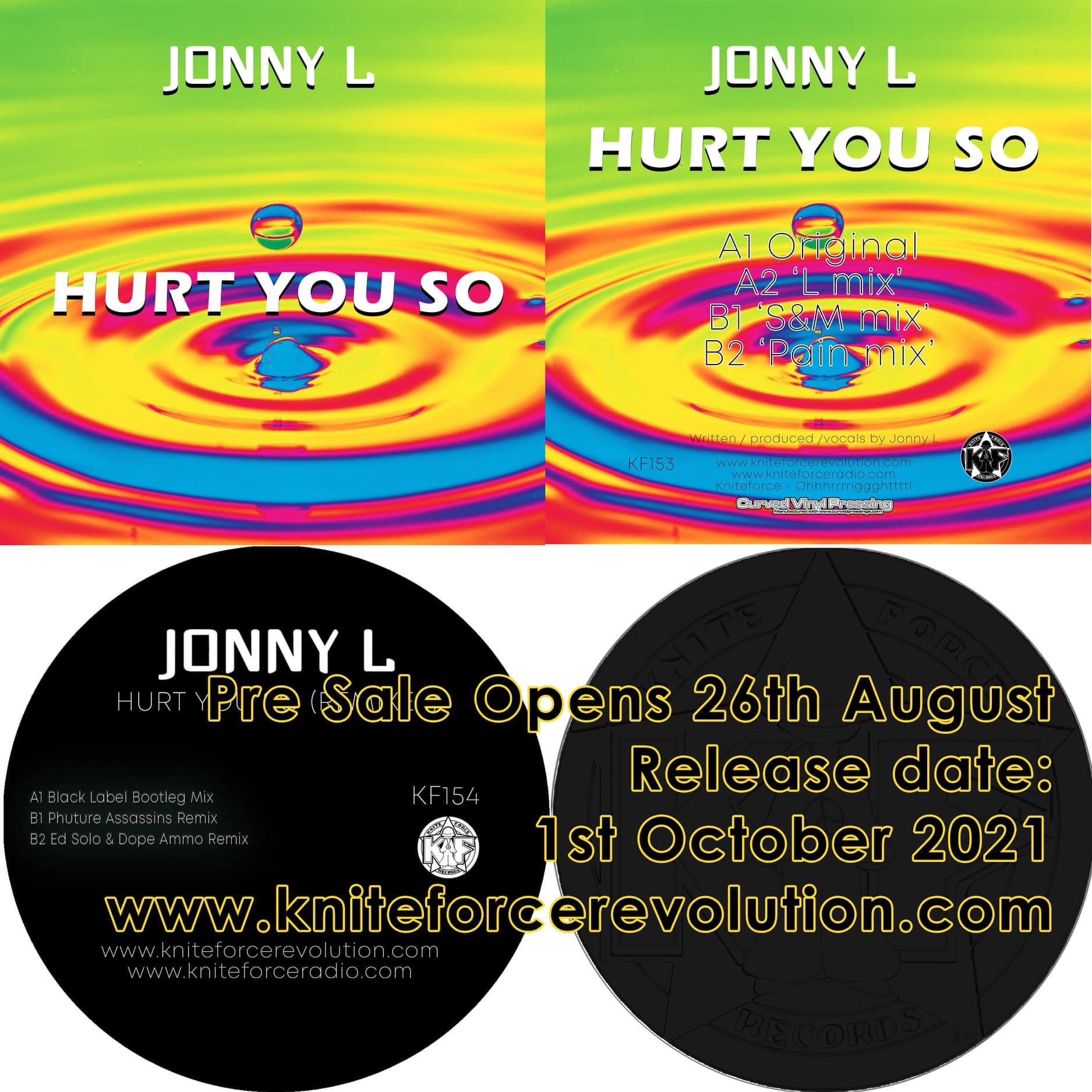 Jonny L - Hurt You So [1992] 👊😎 (the 'L' mix) Tuch Wood Records
