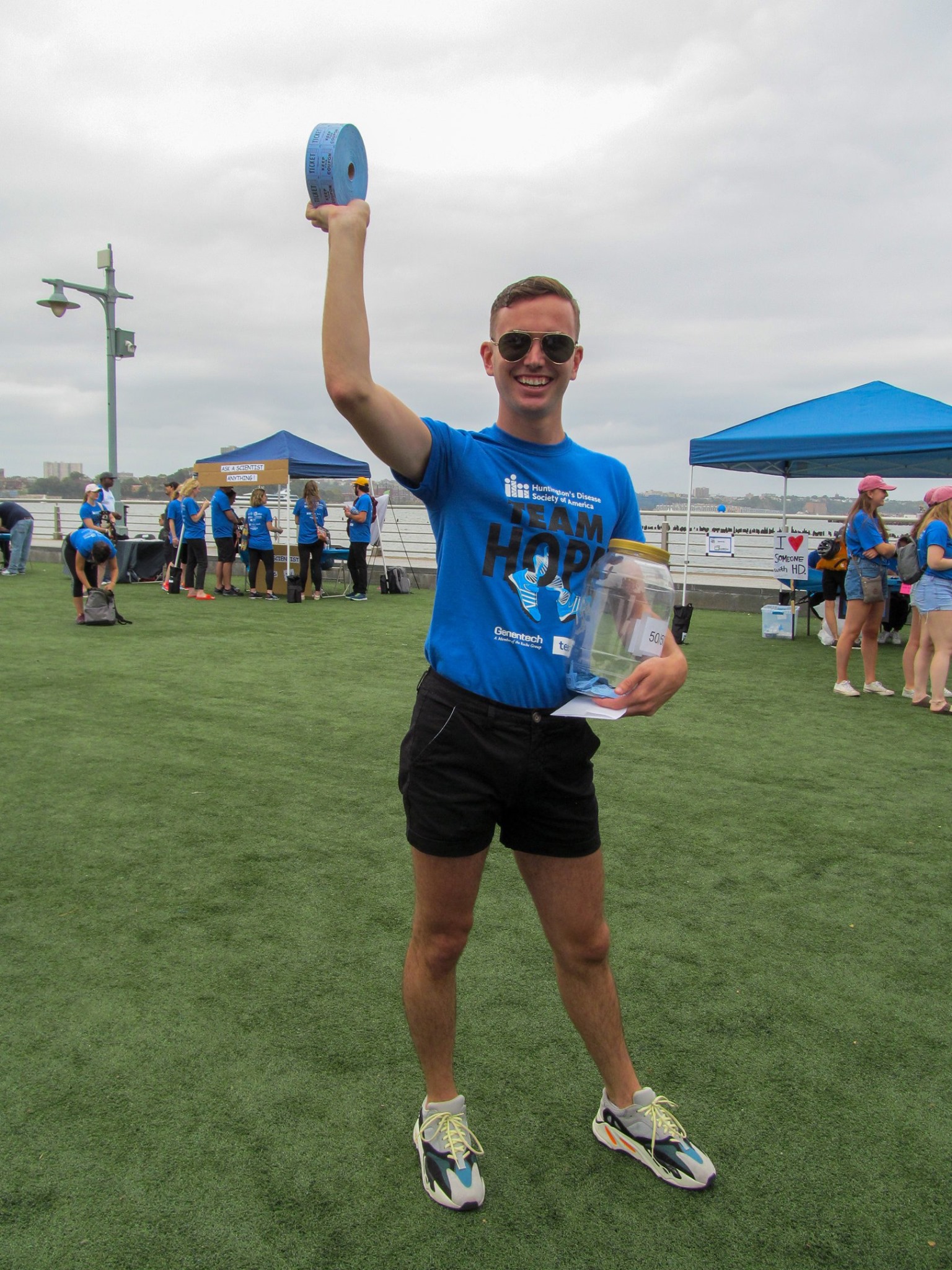 The Kiselick Krusaders are in 3rd place for #TeamHopeWalkNYC ...