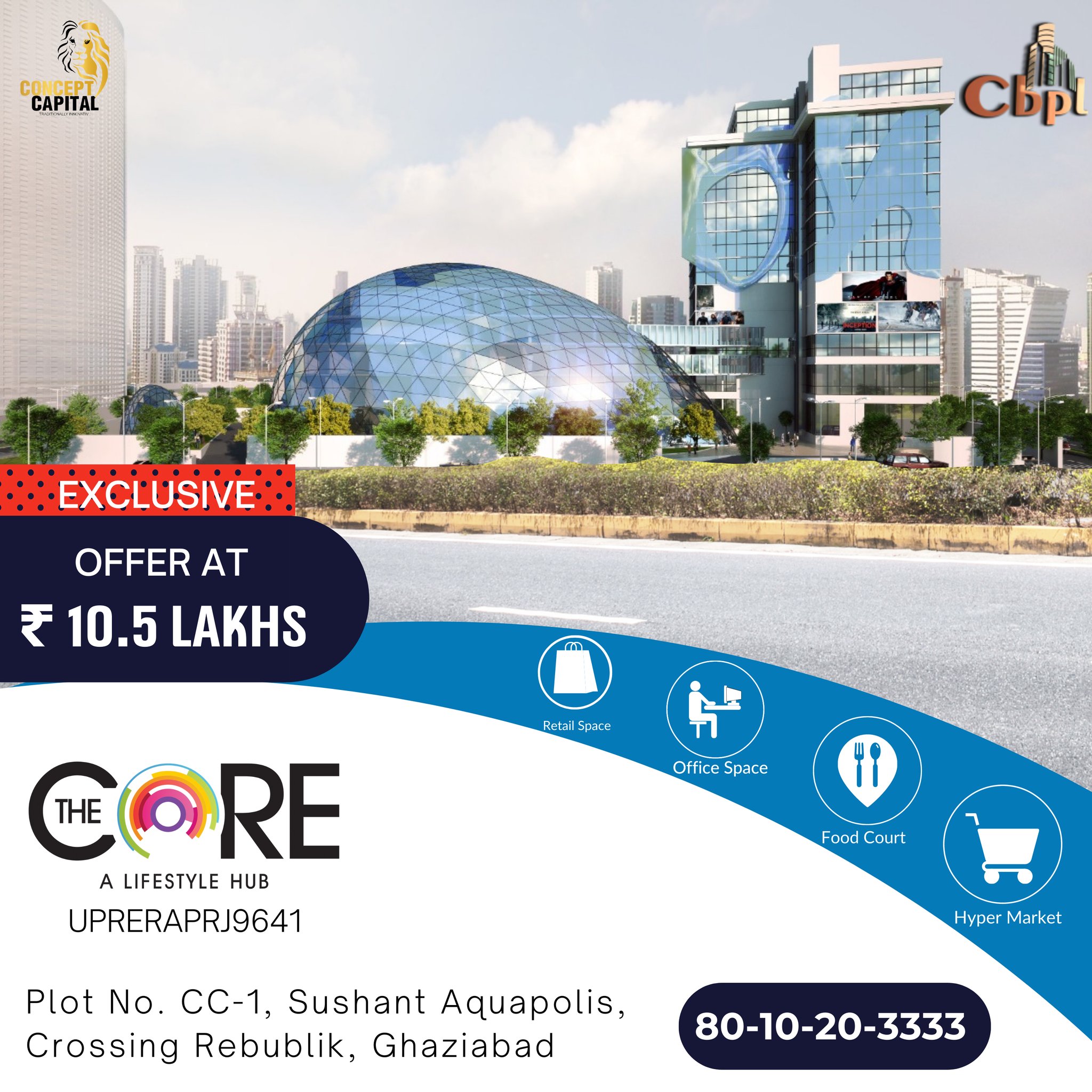 🌟India 1st Dome Shaped Mall.-... - Contour Buildcon Pvt. Ltd. | Facebook