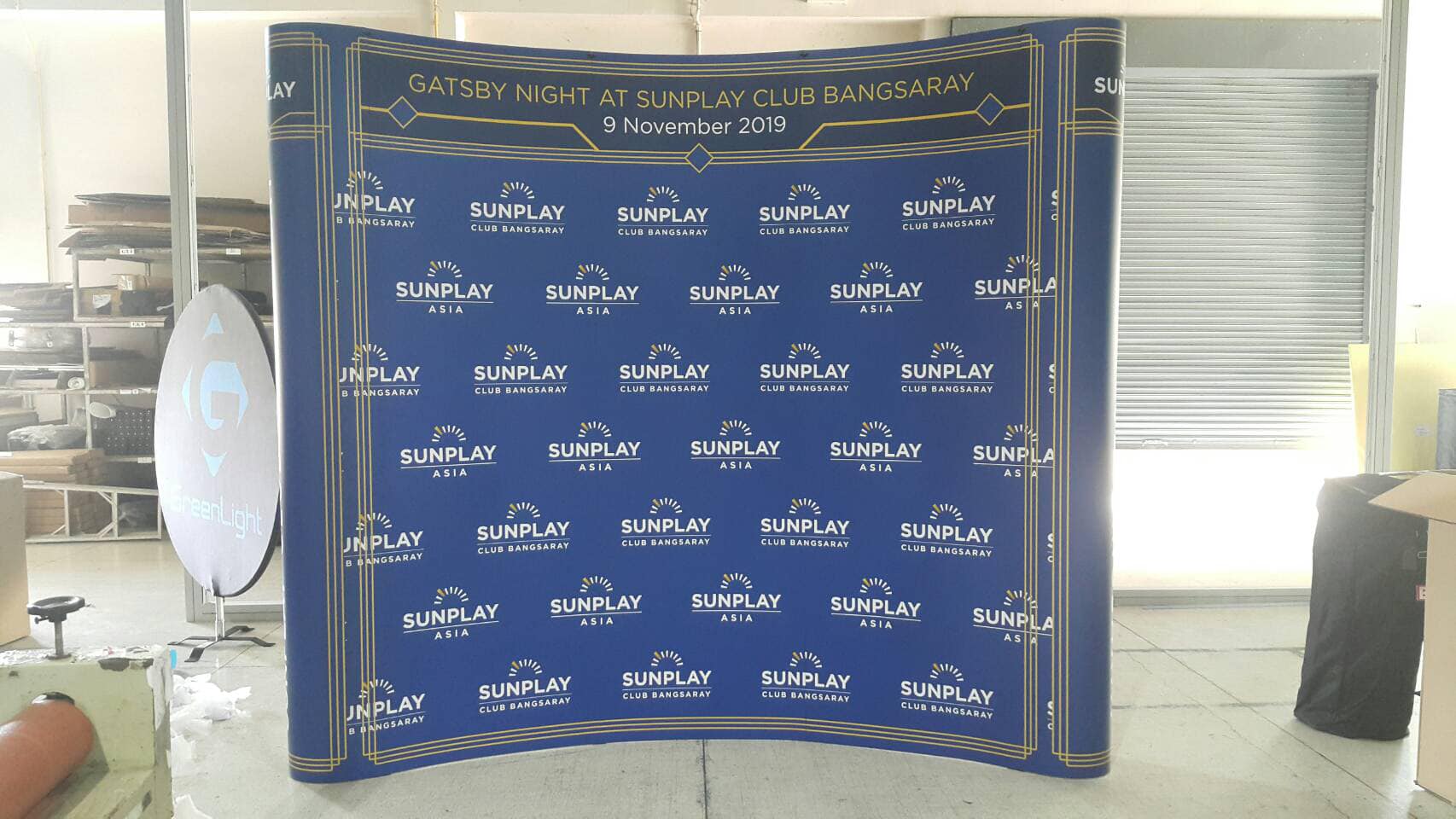 I2print - backdrop pull frame ขนาด 344*230 ซม (3*3)... | Facebook