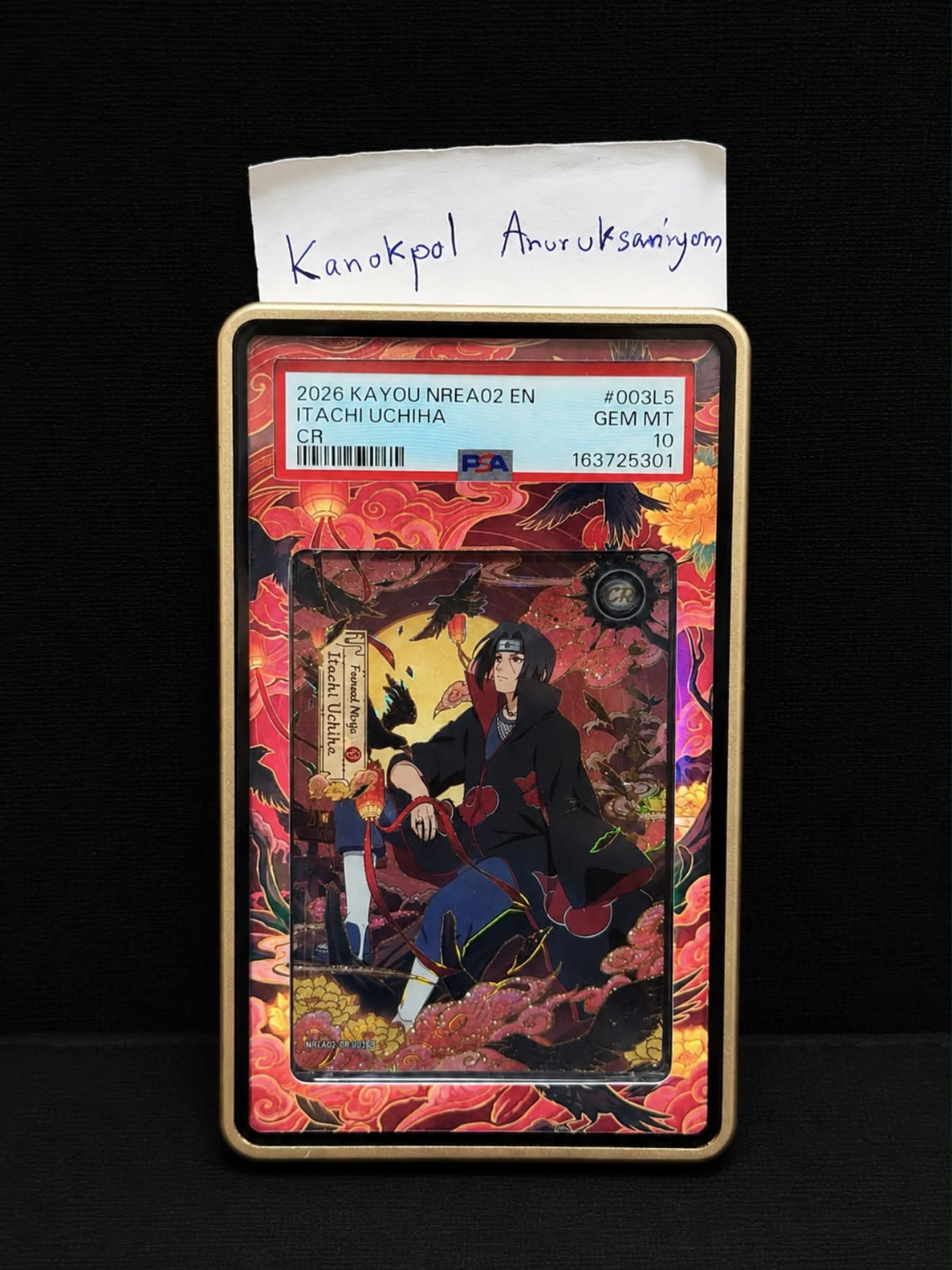 PSA 10 Itachi Uchiha card from Kayou Earth Scroll 2 for sale | Bangkok