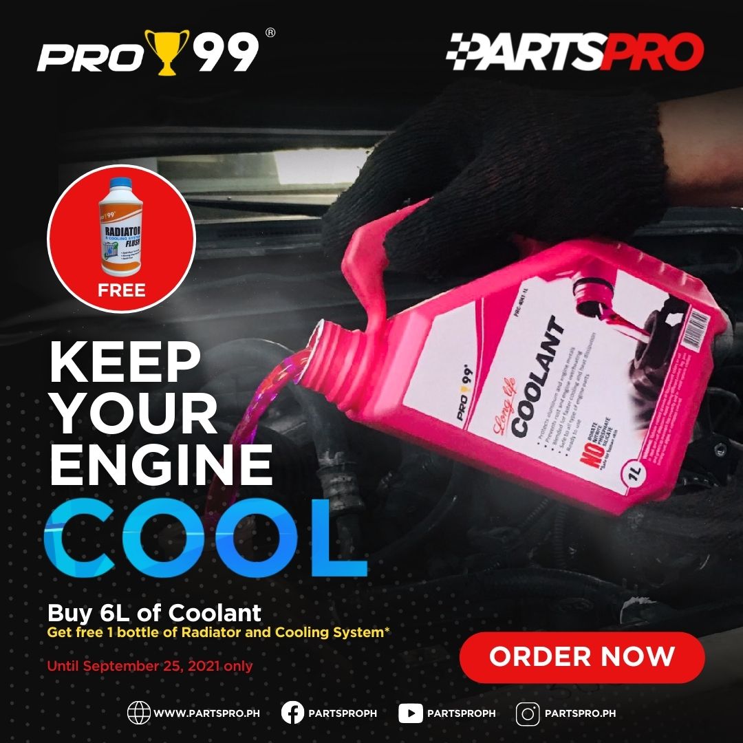 PartsPro - 🚨 Buy 6 Liters of Pro 99 Coolant and get a FREE... | Facebook