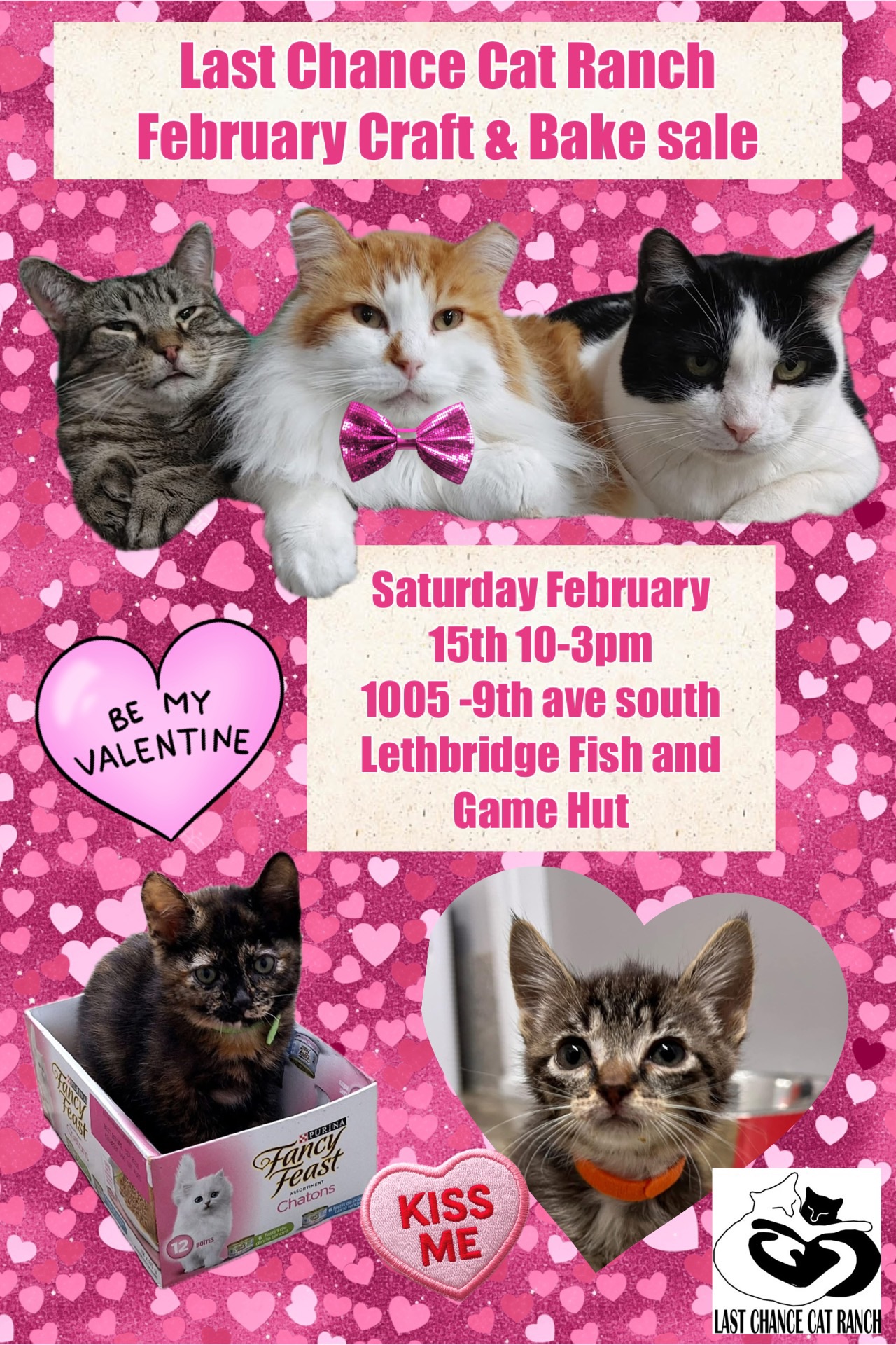 Last Chance Cat Ranch February Craft & Bake Sale