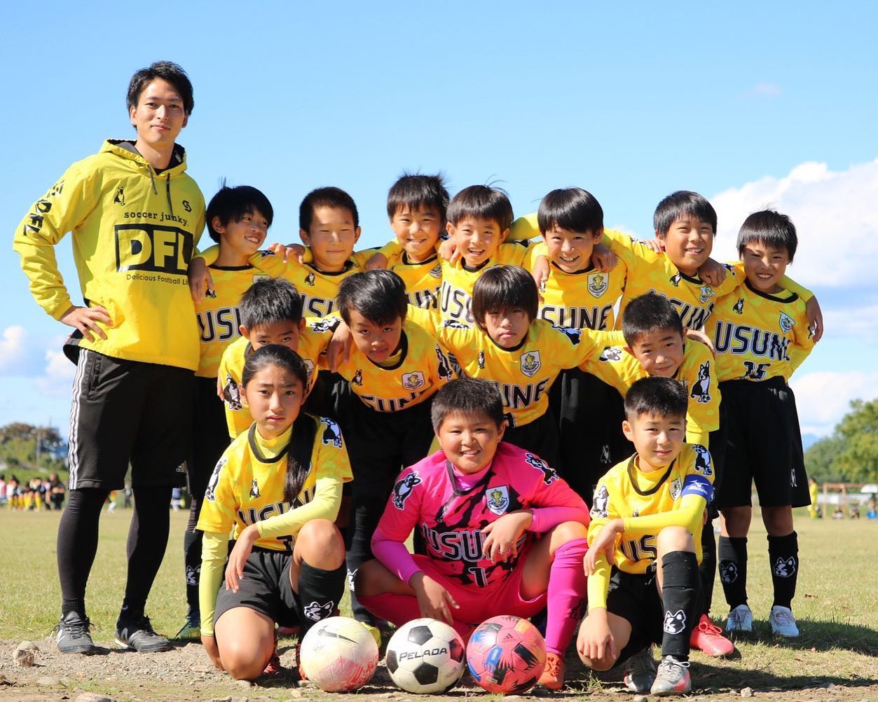 ｓｏｃｃｅｒｊｕｎｋｙ 続 ユニフォーム着用 Usune Sc 薄根サッカークラブ Facebook