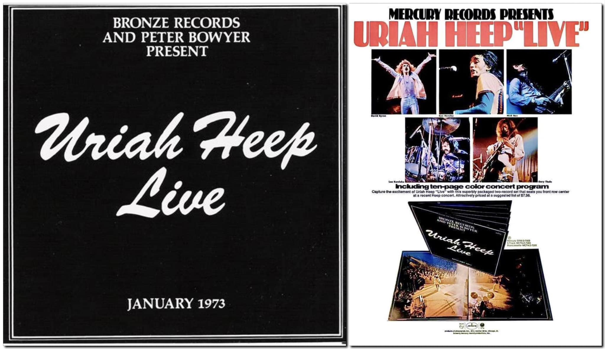 Uriah Heep 1973 Greensboro Coliseum Concert