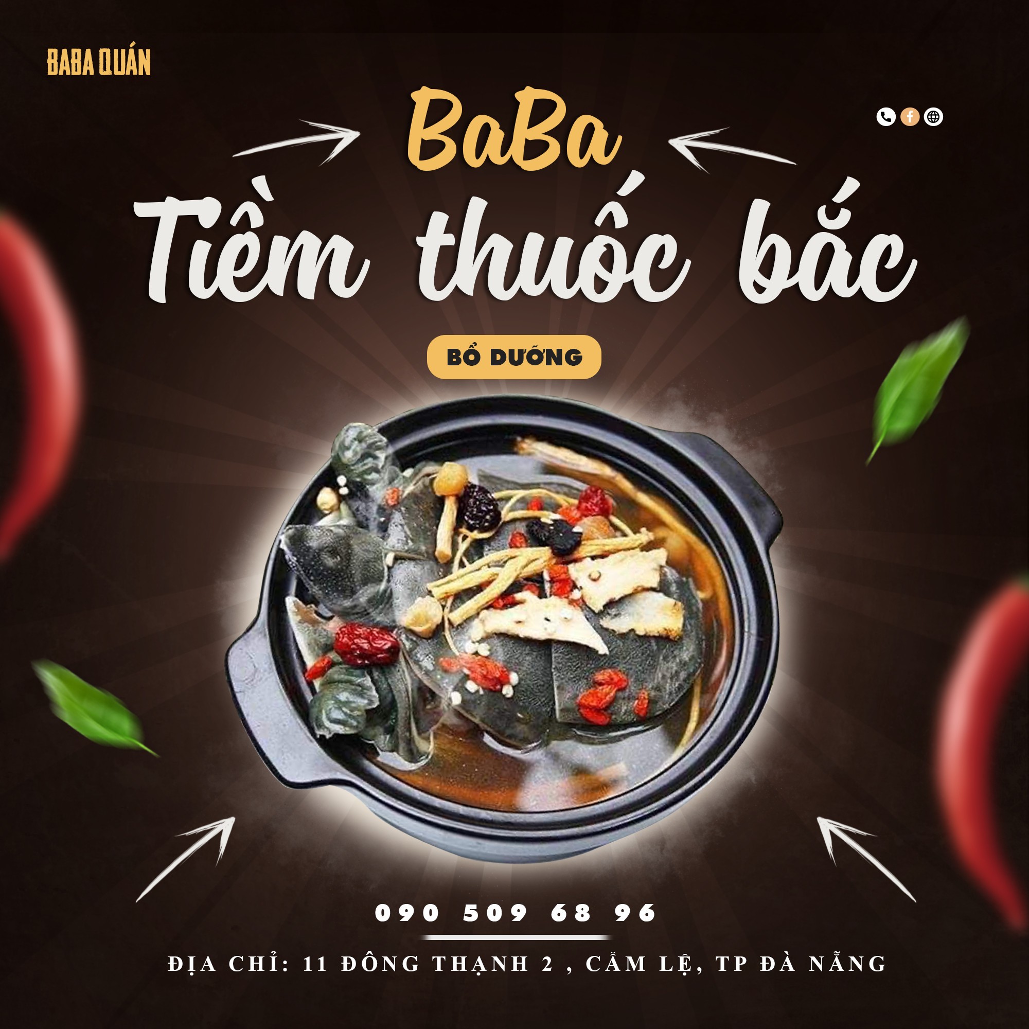 🔥 CHẾ BIẾN “BA BA TIỀM THUỐC... - Đặc Sản BABA HÙNG CƯỜNG | Facebook