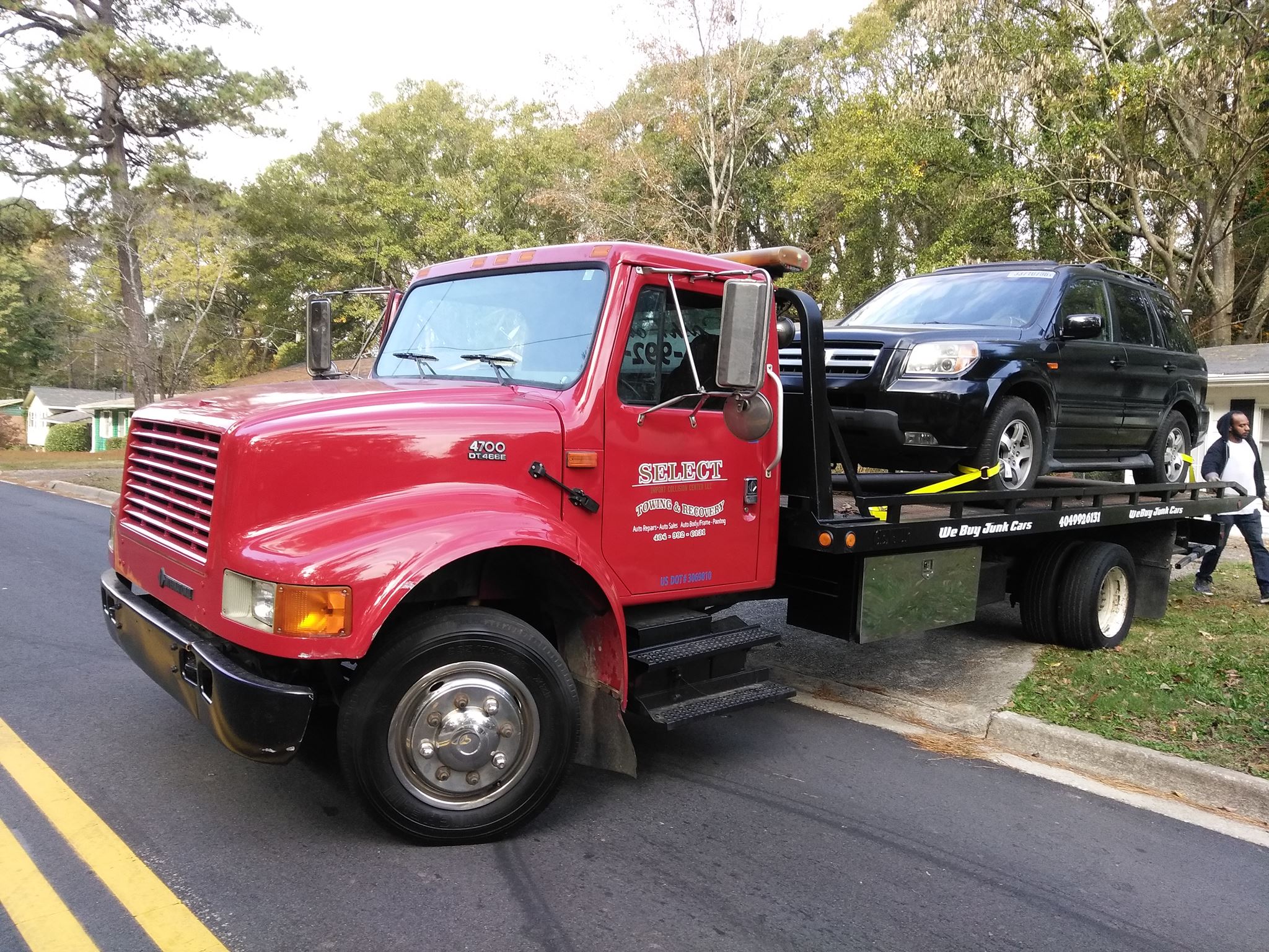 Select towing & recovery | Atlanta GA