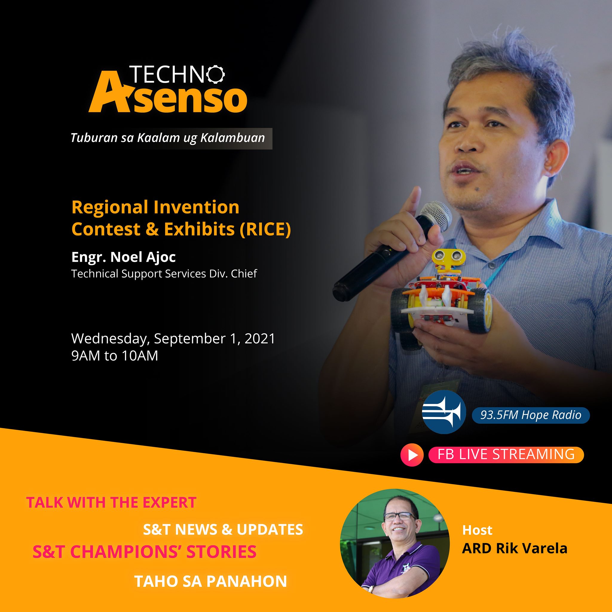 DOST Caraga - #TechnoAsensoNa Atangi si Engr. Noel M.... | Facebook