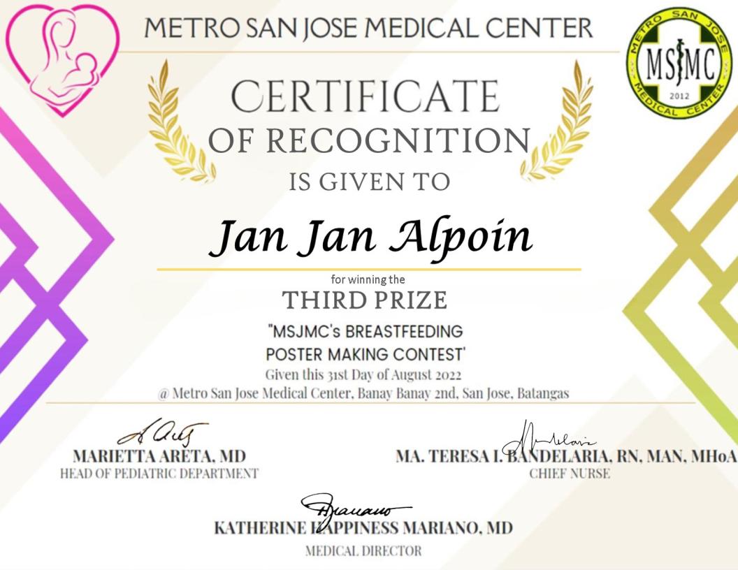 MSJMC Breastfeeding... - Metro San Jose Medical Center | Facebook