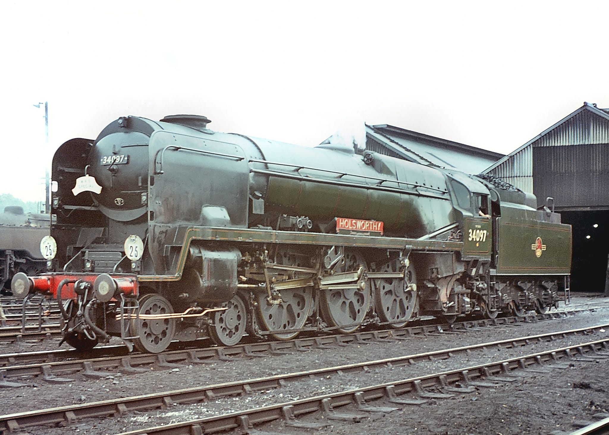 British Railways Steam 1948 -1968 | WC Class no.34097 'Holsworthy ...